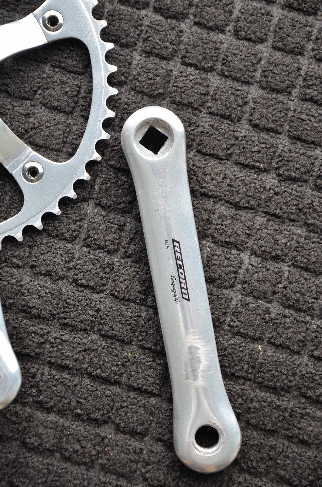 Campagnolo Record Pista 165MM Track Crankset 48T Fixed Gear