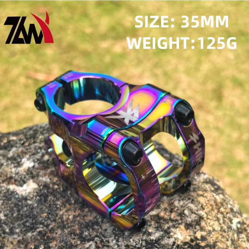 Adjustable MTB Bike Stem 35Mm Steerer 31.8Mm Clamp CNC Hollow Out Short Reach Bl