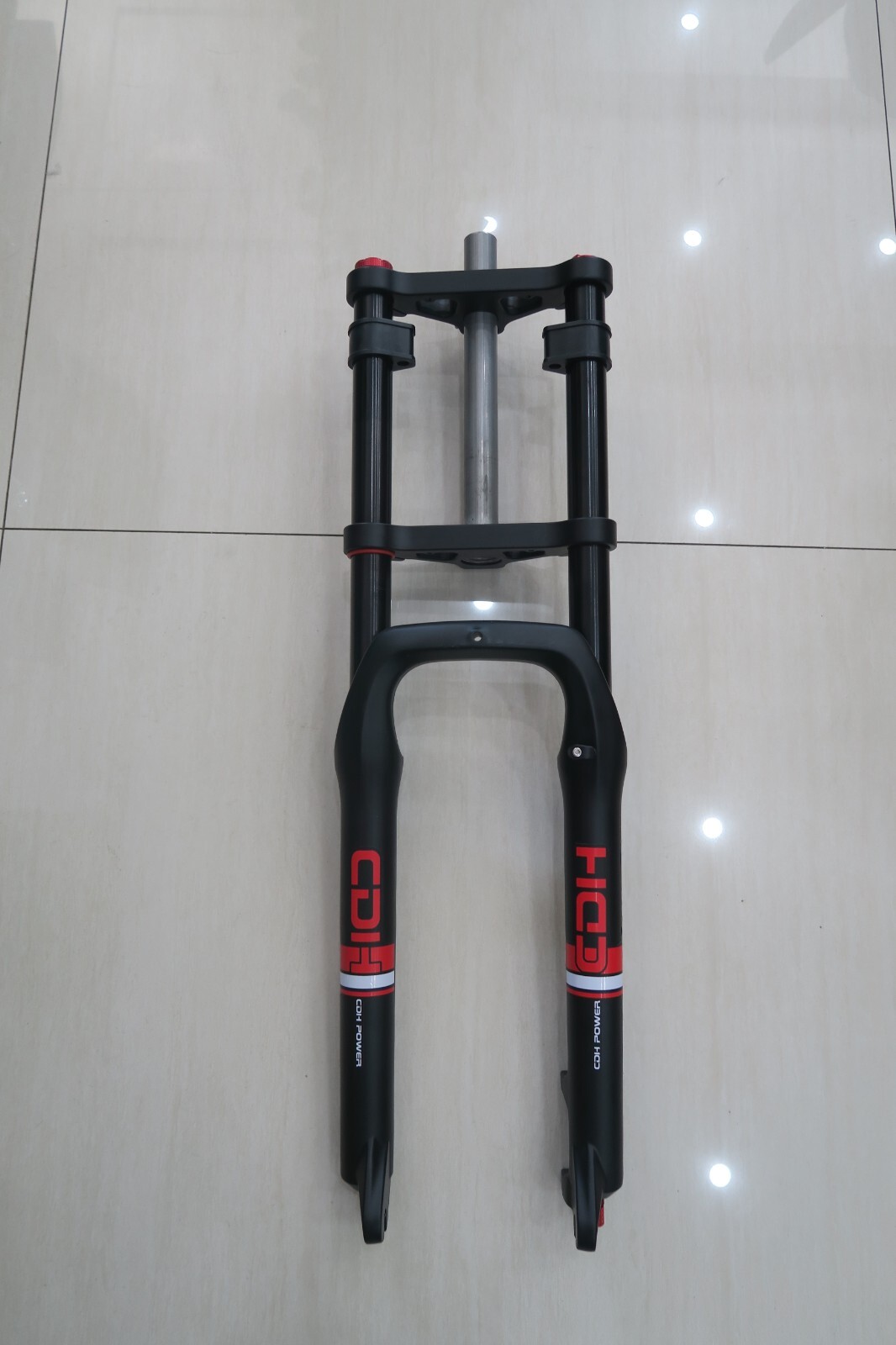 26″ Air Suspension Bicycle Fork 4.0″ Fat Tire Bike w/ Headset for 44-55mm Frame