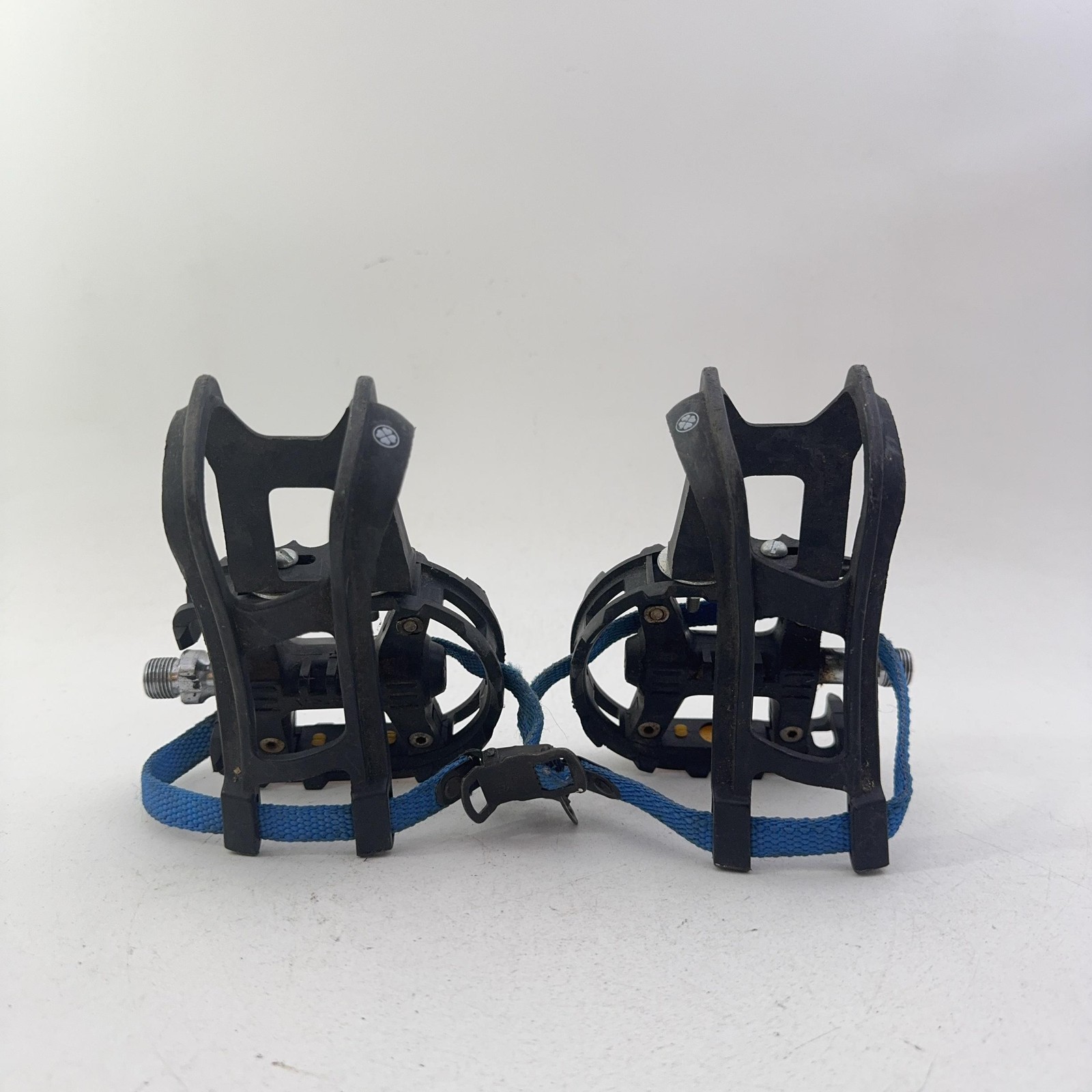 Vintage VP Components VP-747 Black 9/16″ Pedals VP-782 Toe Clips Christophe A22