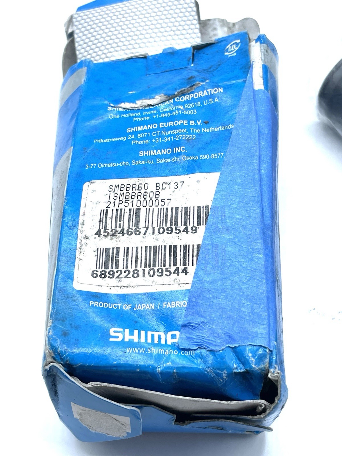 Shimano Ultegra SM-BBR60 Road Bicycle Bottom Bracket Black 68 / English Threaded