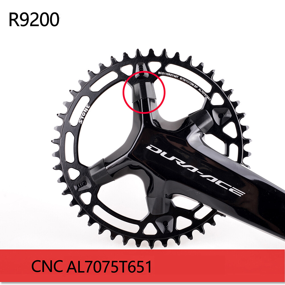 STONE Chainring Bolts Alloy Chainwheel Screws Nuts for FC-9000 R7000 R8000 R9100