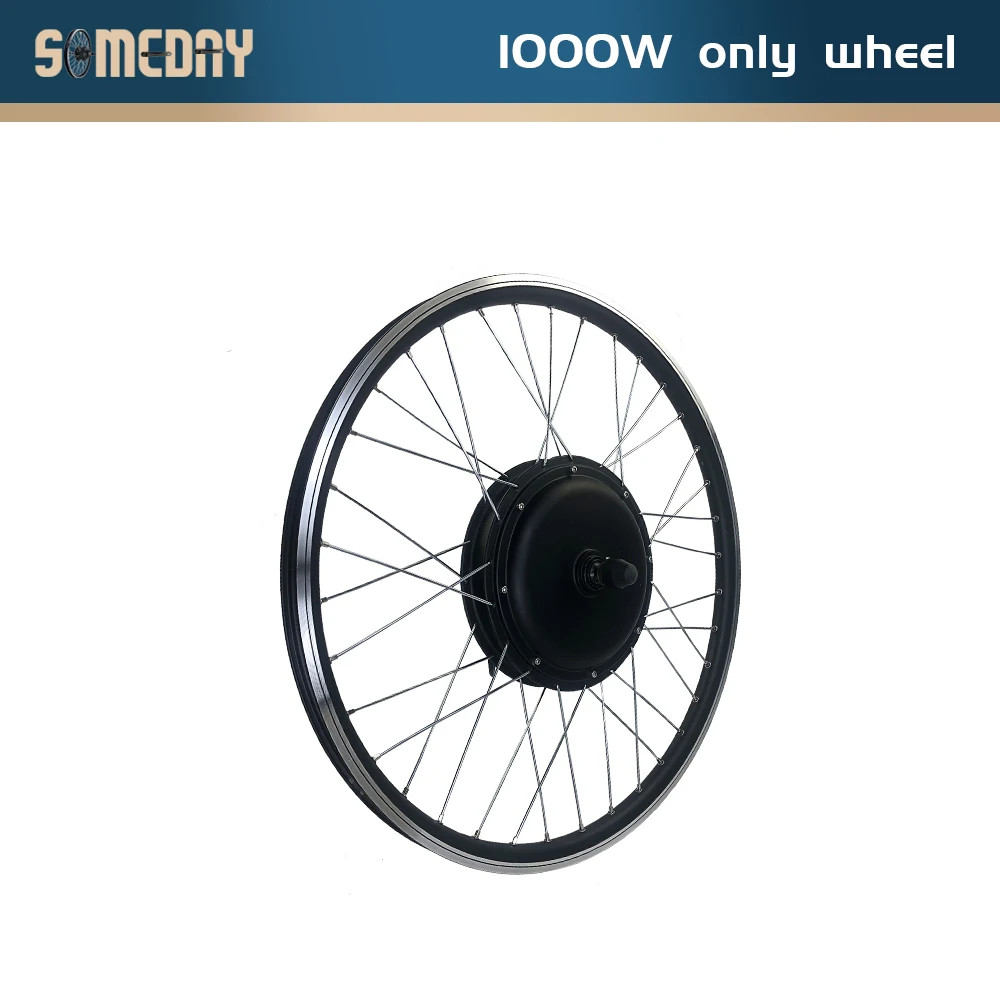E-bike Conversion Kit 48V 1000W Front Brushless Gearless Hub Motor Wheel