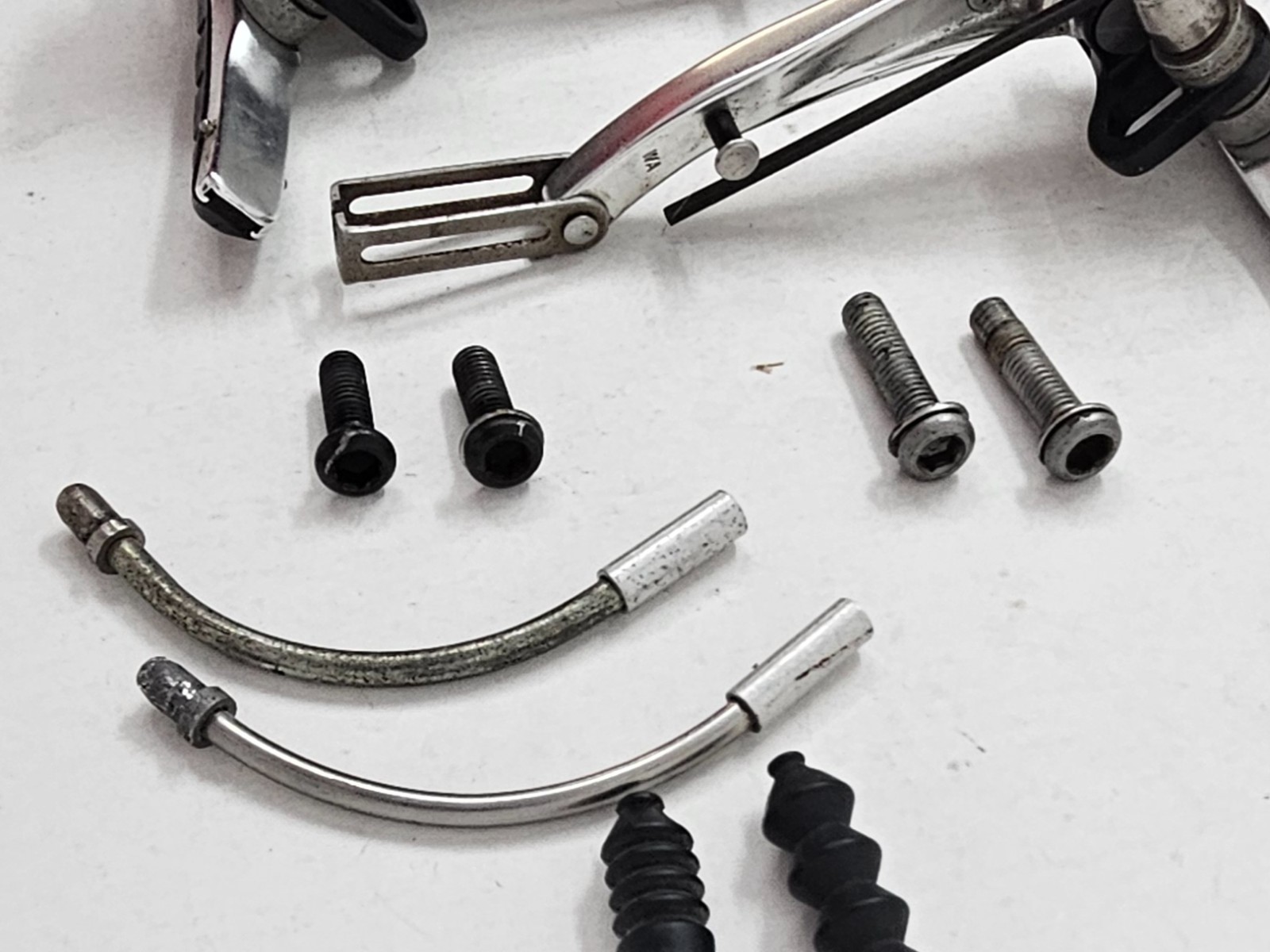 Vintage Shimano Deore XT BR-M739 Linear Pull V-Brake Set, Front & Rear, EUC