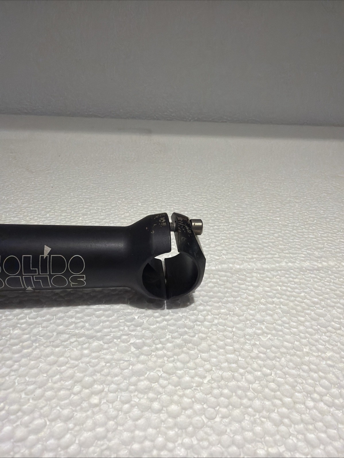 CINELLI SOLIDO STEM 1+1/8 125 N8 VINTAGE ROAD RACING AHEAD BLACK 90s