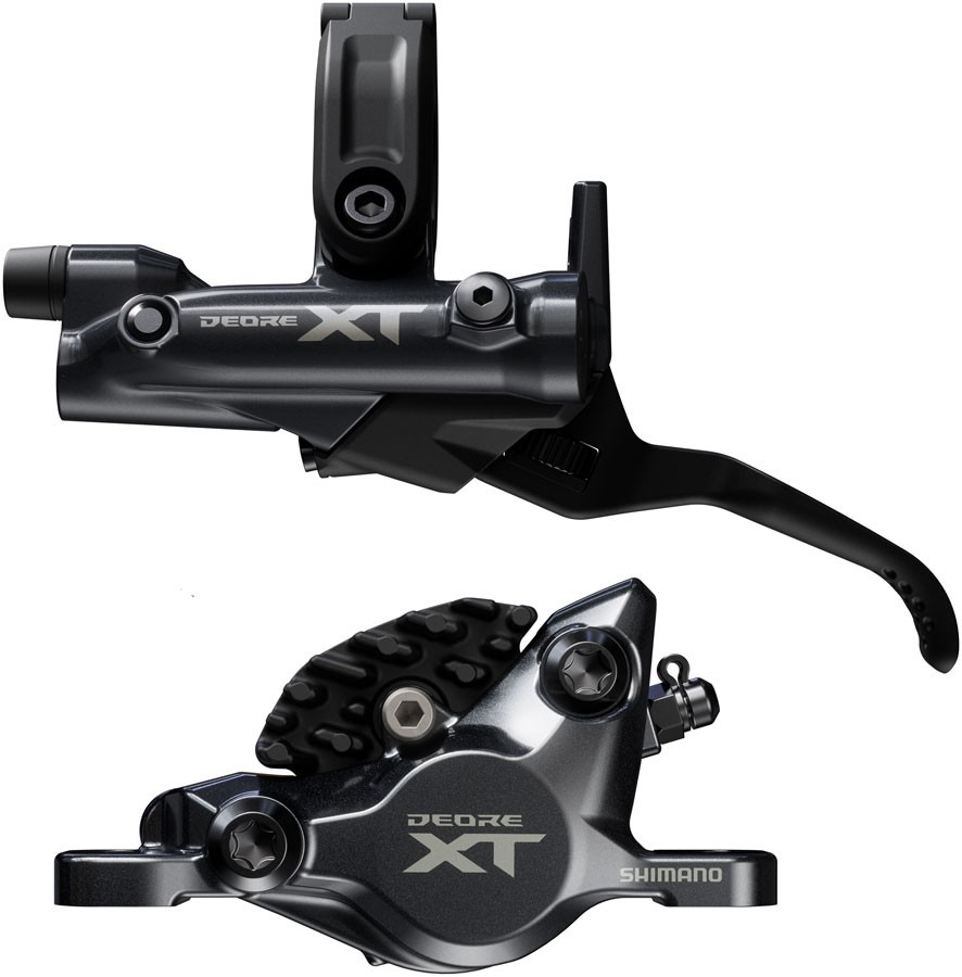 Shimano Deore XT M8200 Hydraulic Disc Brake Set Left Front & Right Rear,