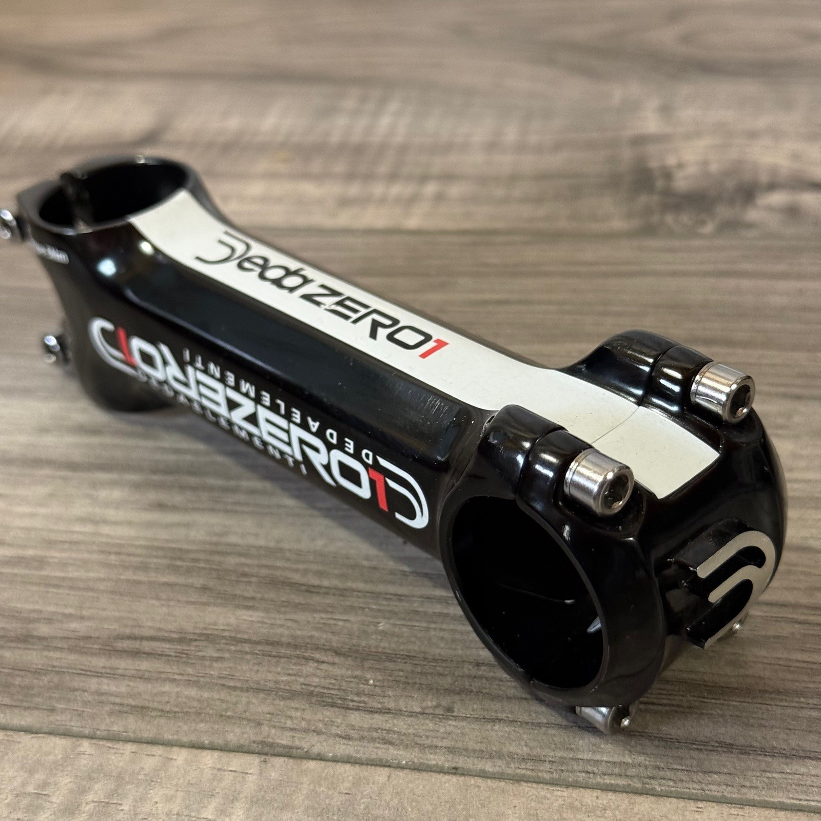 Deda Elementi Zero 1 Road Stem 120mm 1 1/8 31.8 8 Degree Gloss Black CLEAN