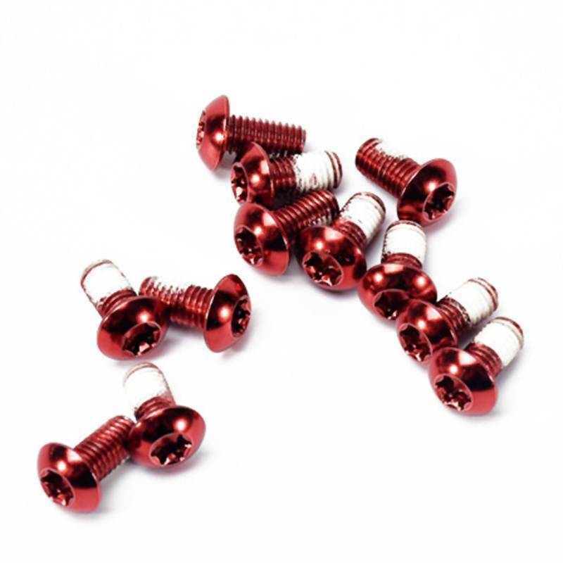 x12 MTB/ROAD Bicycle Disc Brake Rotor Bolts T25 M5x10mm For Hope TRP TEKTRO etc