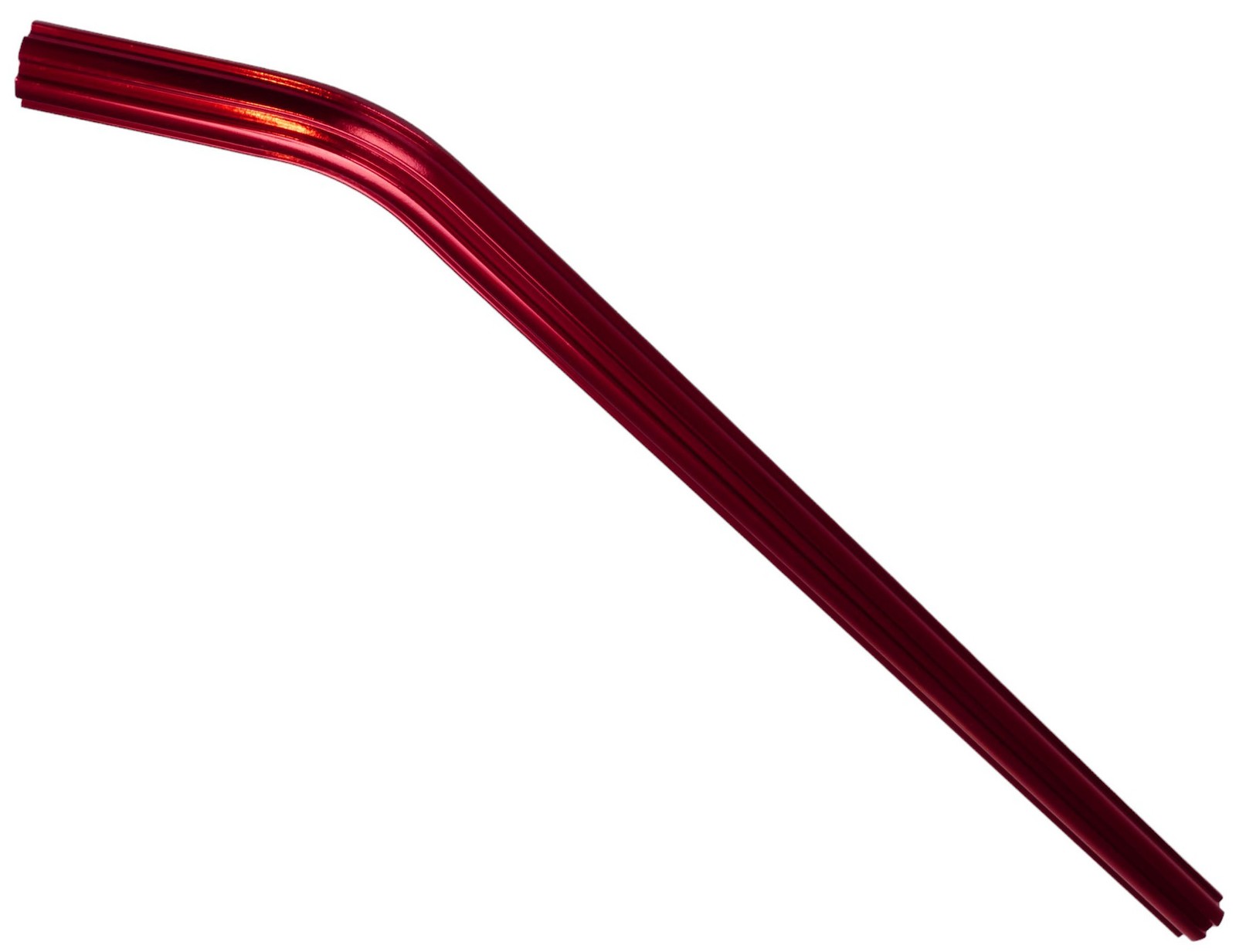Fluted aluminum alloy LAYBACK bicycle seat post 22.2mm (7/8″) 490mm RED