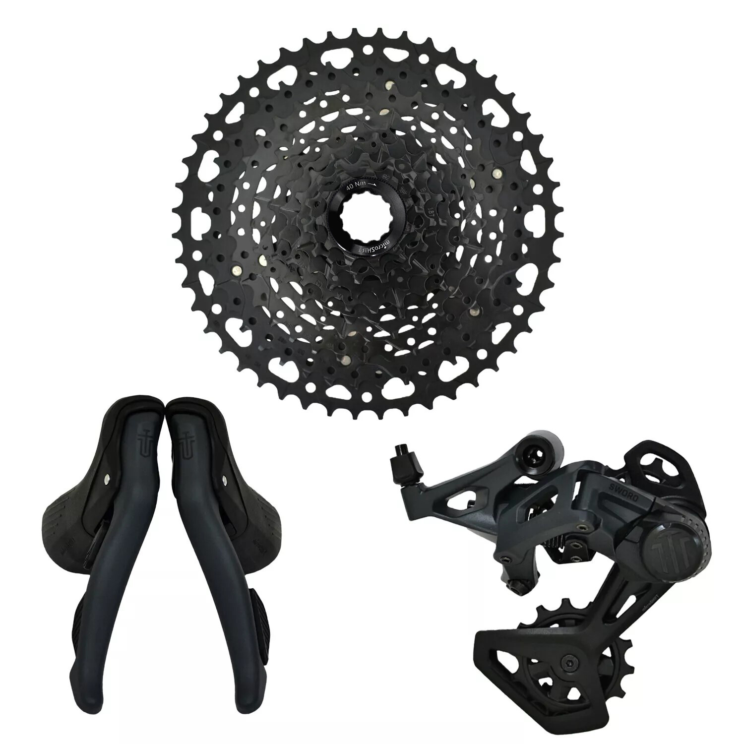 microSHIFT SWORD 1×10 Speed Gravel Groupset