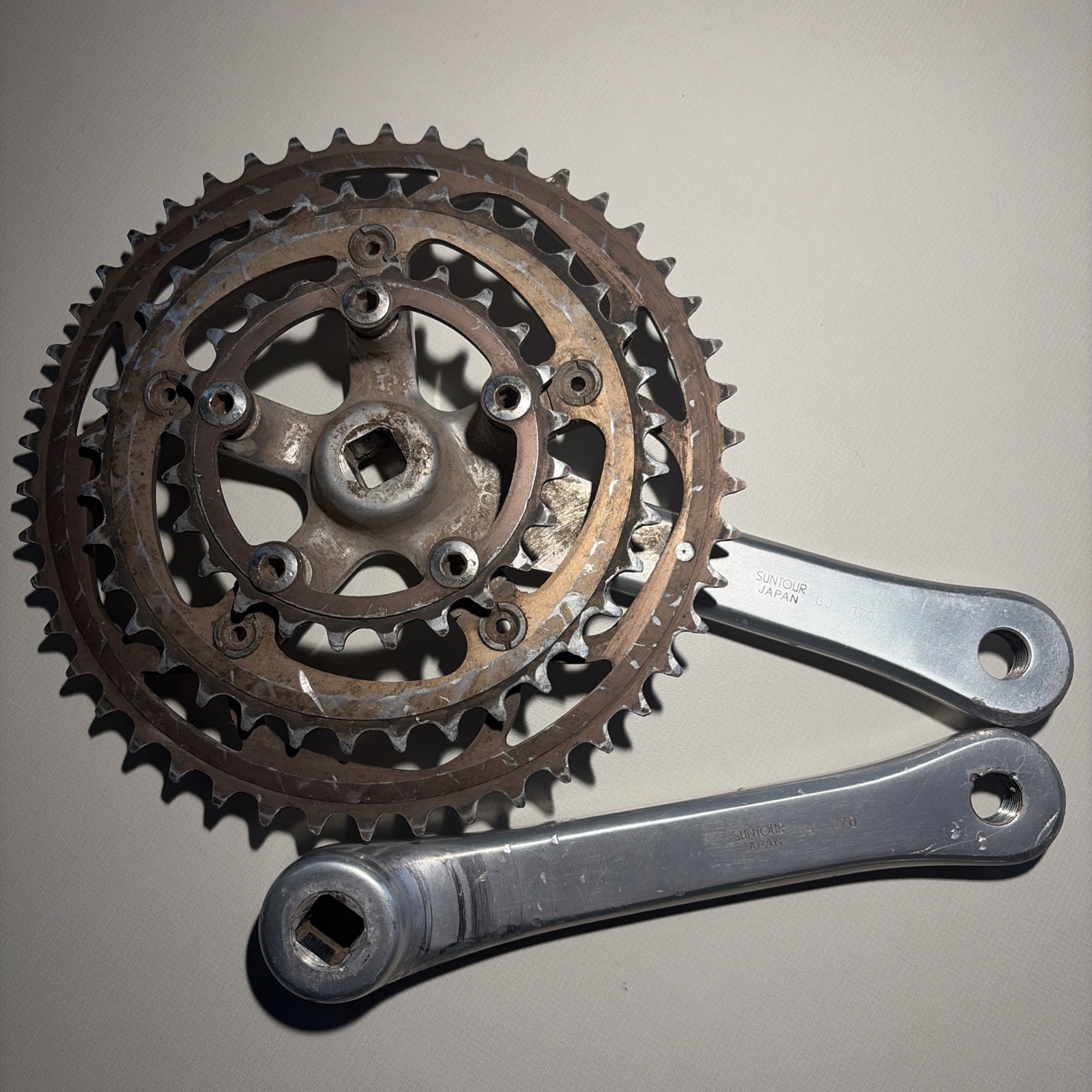 Suntour XC Pro Crankset 170 mm Vintage Mountain Bike
