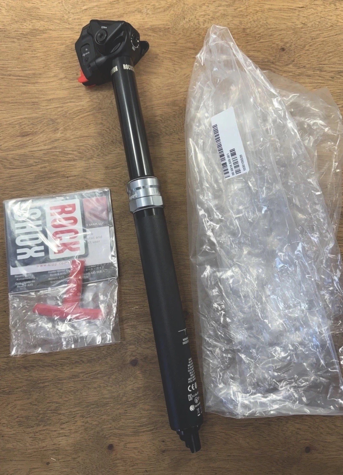 Rockshox Reverb Axs Dropper Seatpost 30.9 125mm 390mm New OE