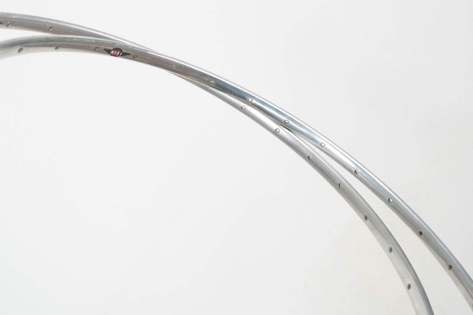 NOS NISI CORSA STRETTO TUBULAR RIMS 28″ 700c 36H VINTAGE ROAD BICYCLE SILVER