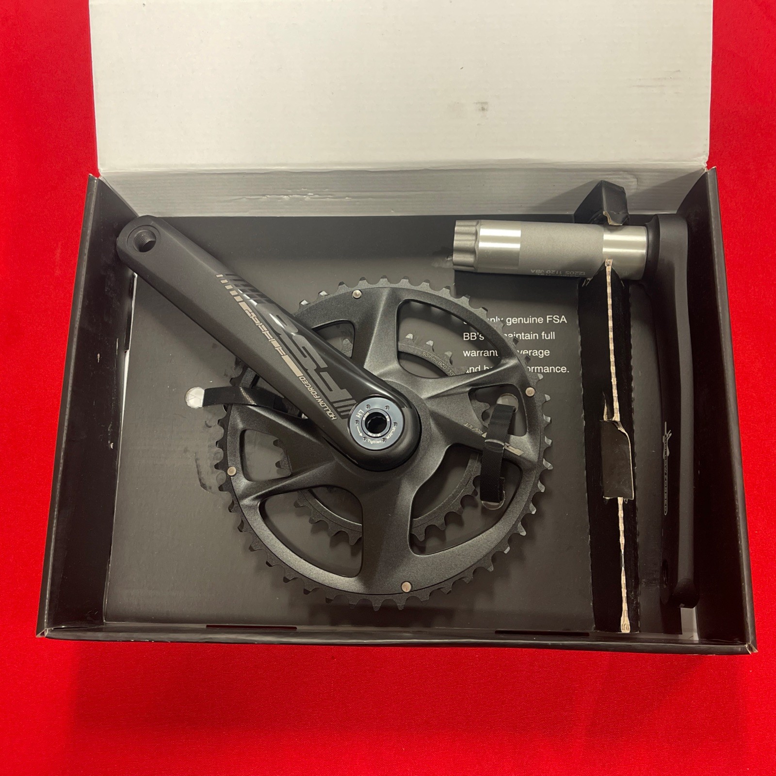 FSA Energy Modular Crankset 175mm 11/12-Speed 46/30t Direct Mount 386 Evo