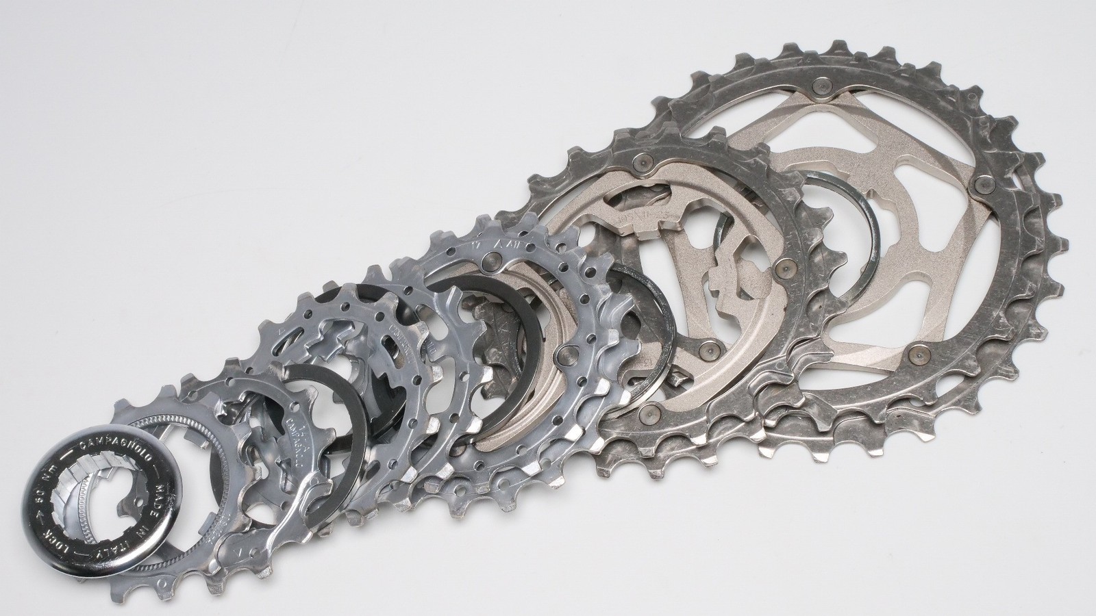 Campagnolo Record Cassette 13-29t 10 Speed Titanium/Steel Ultra Drive Low Hours