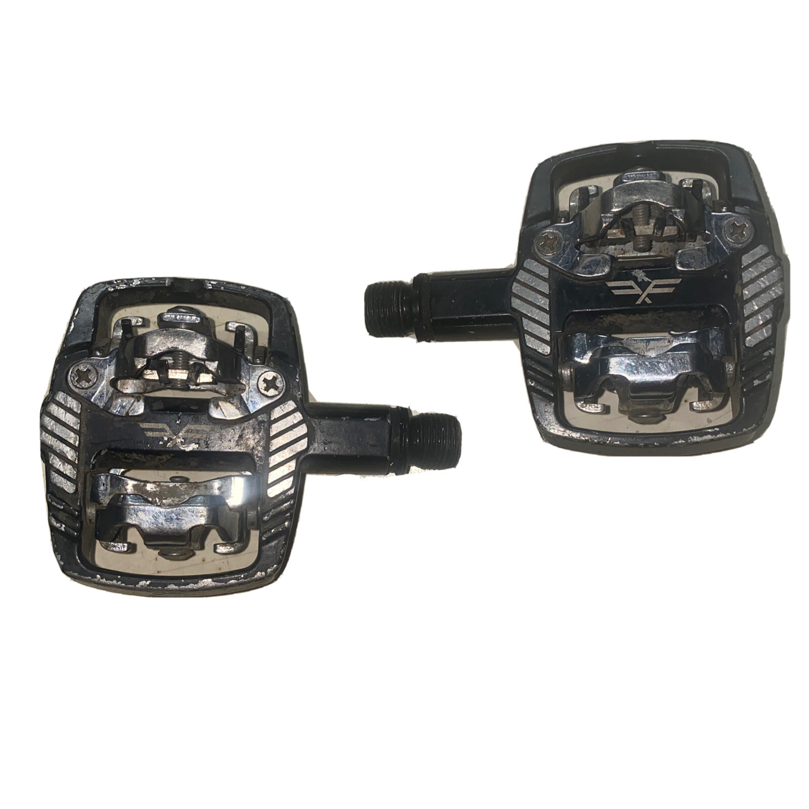 Shimano Compatible SPD Clipless Pedals Left + Right 9/16″ Road Mountain Bike MTB