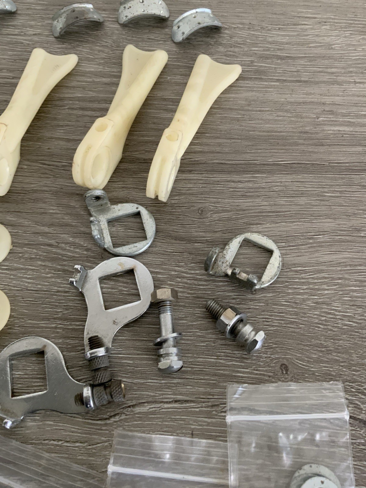 SIMPLEX SHIFTER PARTS ASSORTED ABLINO SHIFTERS MOUNTING BOSSES HARDWARE