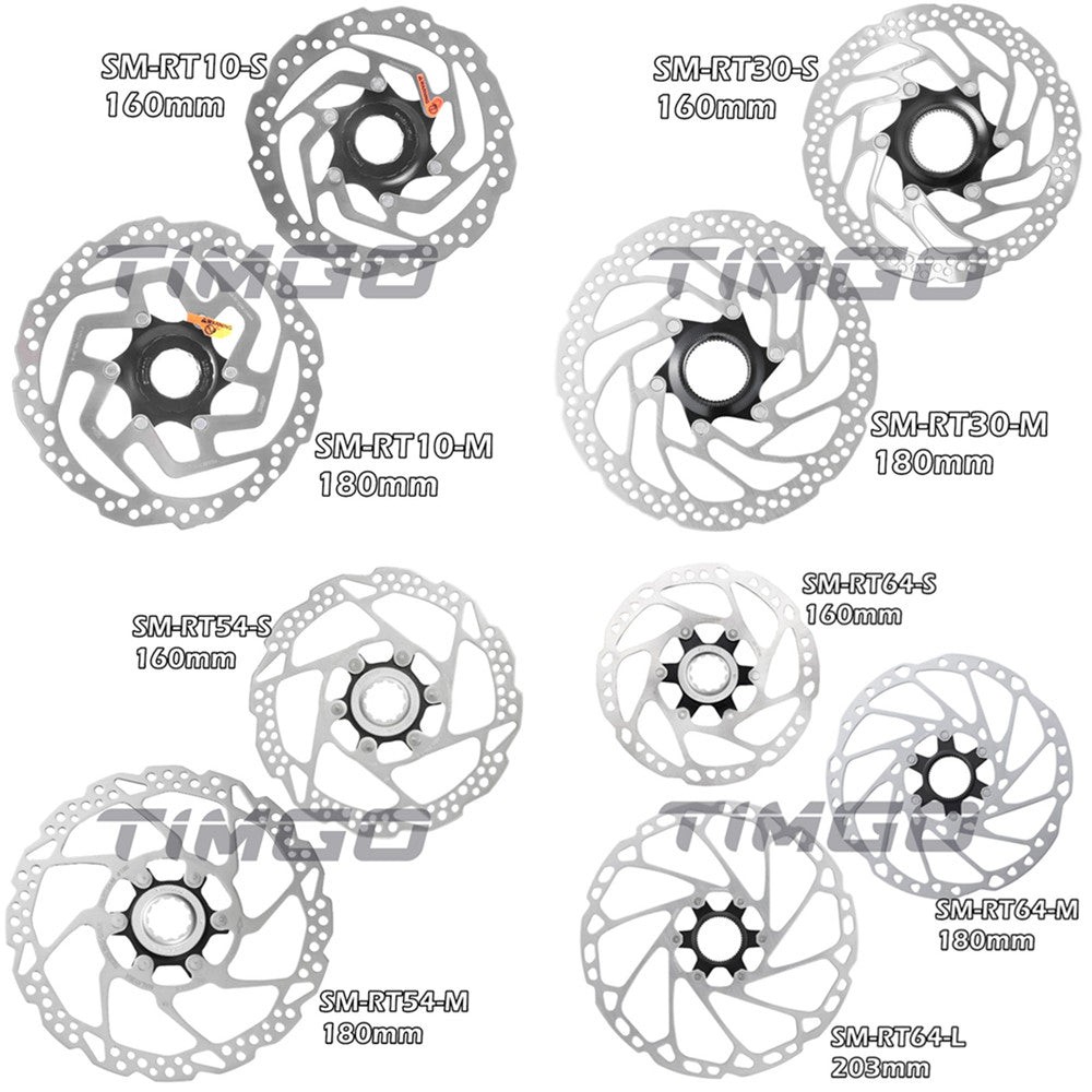 Shimano Altus Alivio Deore SM-RT10/RT30/RT54/RT64 Disc Brake Rotor Centre Lock