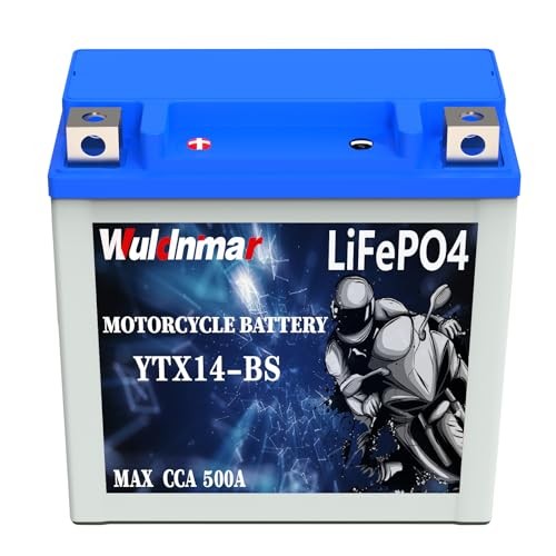 YTX14 BS ATV Lithium Powersport Battery 12.8V 9Ah Motorcycle Battery with