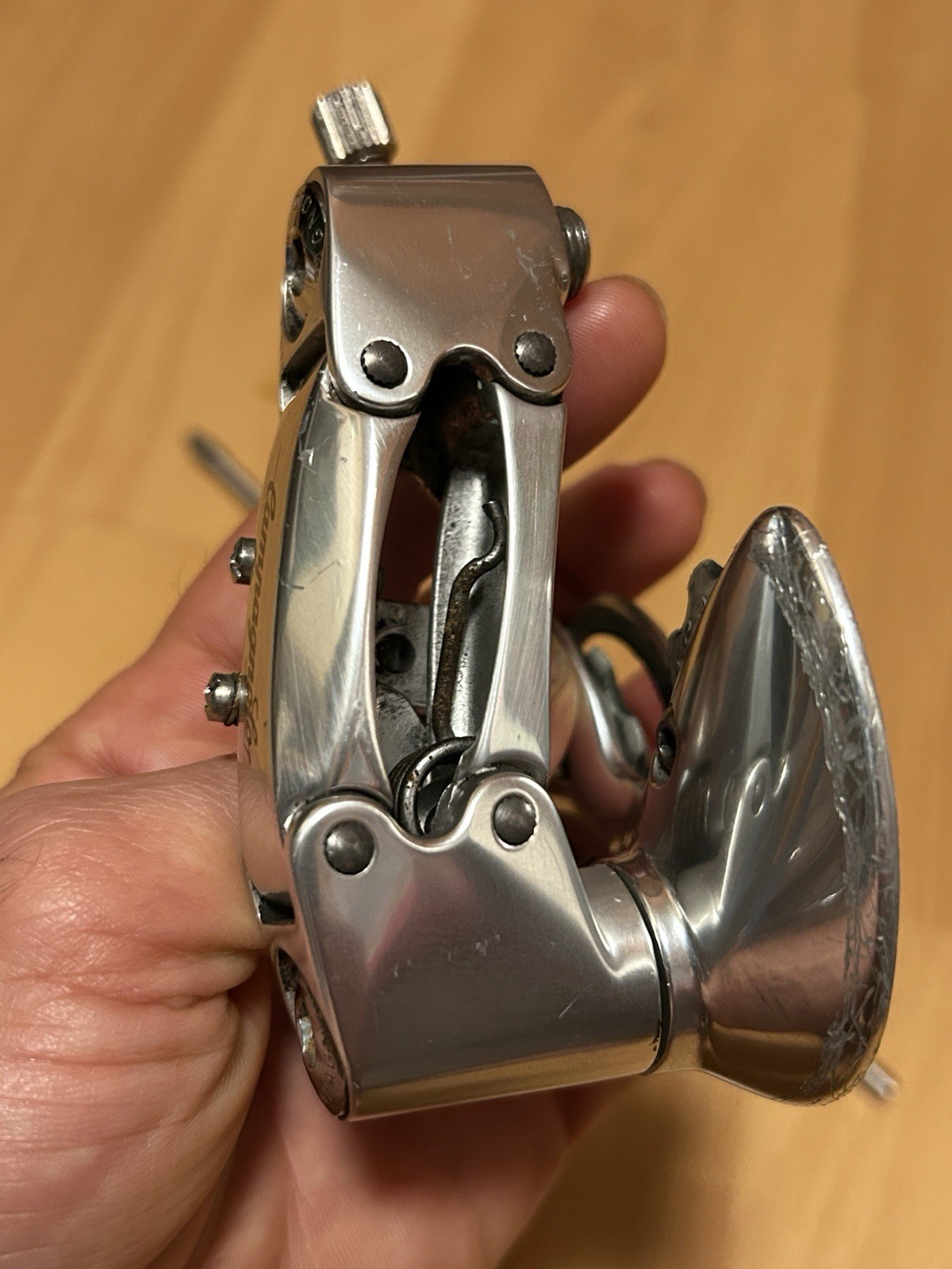 Vintage Campagnolo Record A010 C-Record 2nd Gen Rear Derailleur Syncro 8 Spd