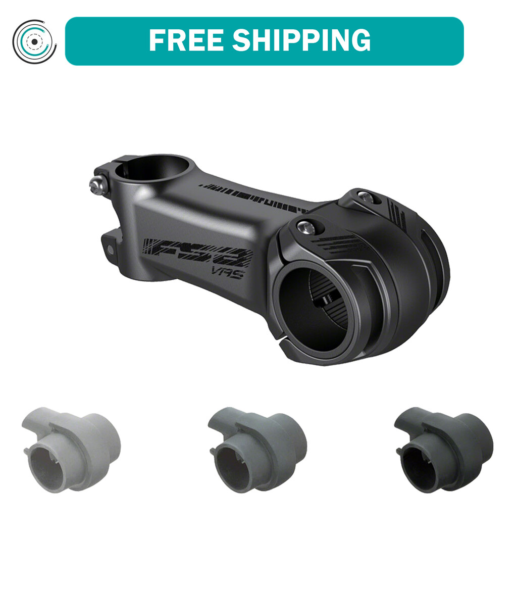 Full Speed Ahead VAS Stem 90mm 31.8mm Clamp +/-6 Deg 1 1/8 in Black Aluminum