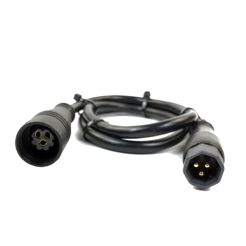 3 Pin 60cm Ebike Motor Waterproof Extension Cable Suitable /for 1000W Motor. New
