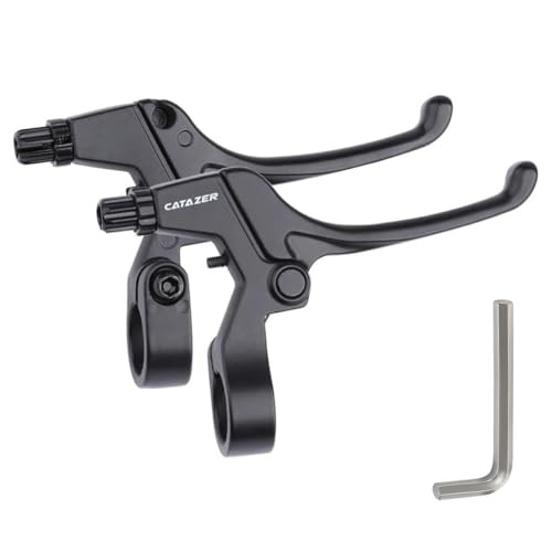 Universal Bicycle Brake Lever, Aluminum Alloy 4 Fingers Brake Levers 1 pair