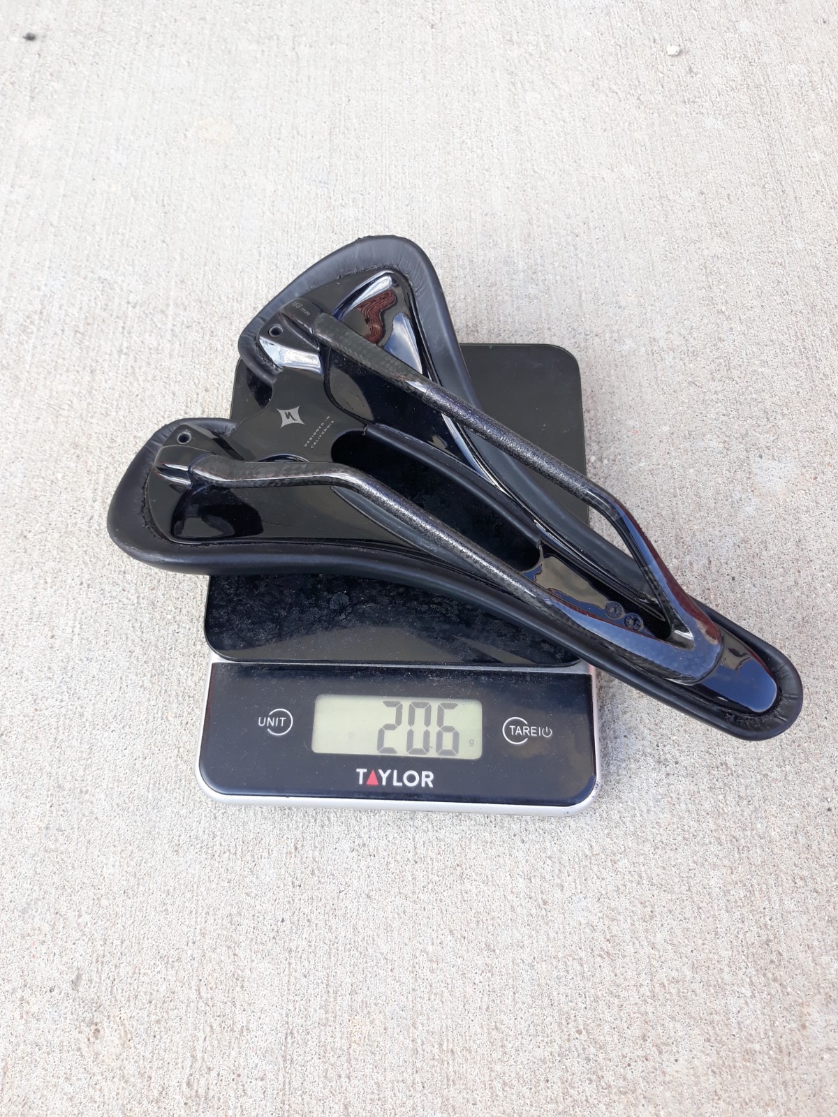 168mm Specialized Oura Pro Carbon Rail Road Saddle 208g Gravel Road Race 168mm