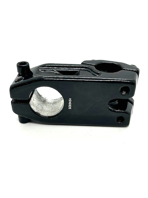 Aluminum 4 Bolt BMX Cruiser Bike Stem 1 1/8in Threadless Black 22mm Clamp