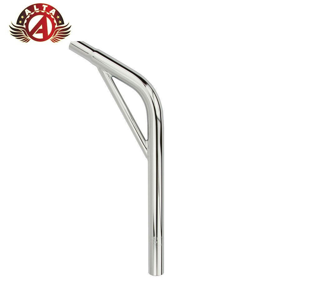 ​25.4MM 1″ STEEL SEATPOST LAYBACK SUPPORT BMX CRUISER BICYCLE 7/8 SADDLE CHROME