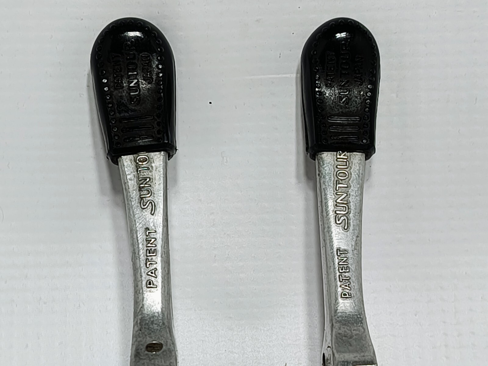 VINTAGE SUNTOUR BICYCLE POWER SHIFT RATCHET LEVERS SET Stem Mount JAPAN