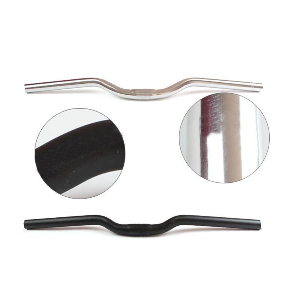 25.4*480-580mm Bicycle Riser Handlebar Aluminum Alloy Mountain Bike Handlebars