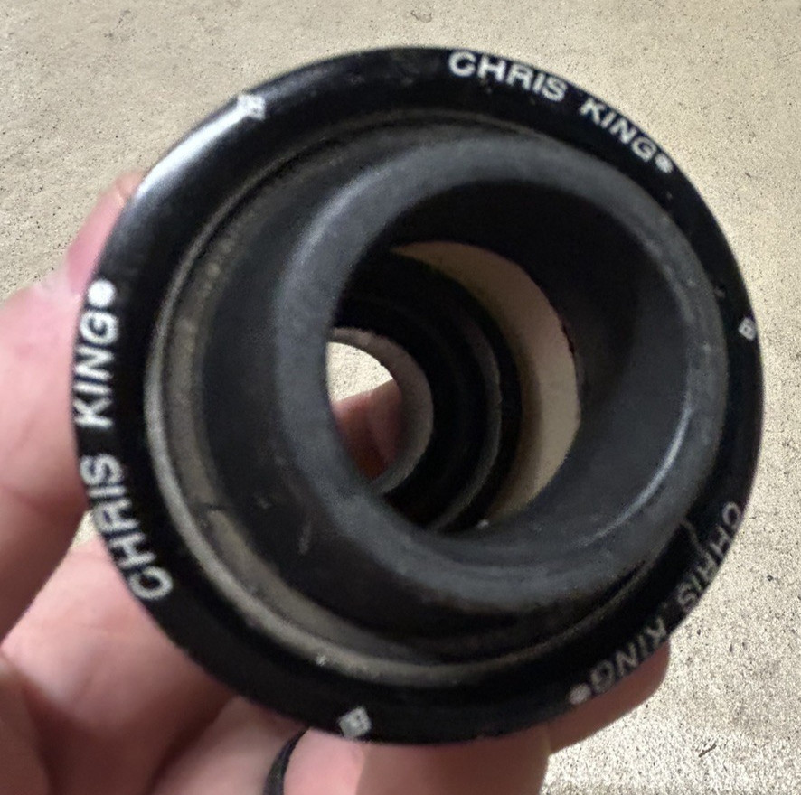 Chris King Press Fit 30 Bottom Bracket Ceramic Bearing Black PF30 Shimano 24mm