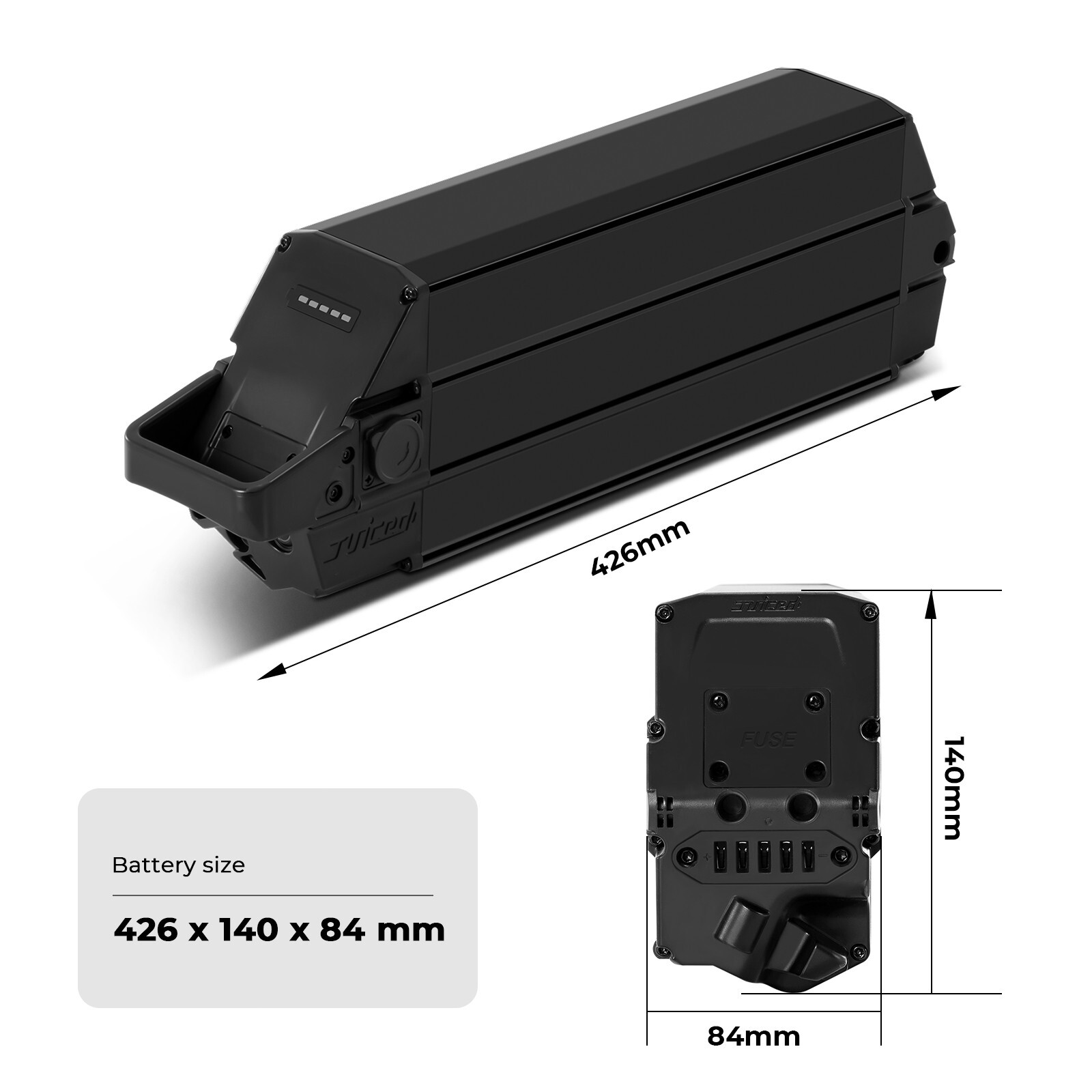 52V 15.6Ah 19.2Ah Juiced Bike Battery Electric Bike Batteries Replacement