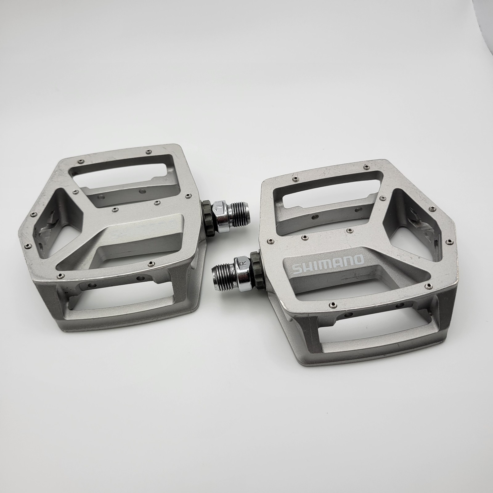 Vintage Shimano DX PD-MX30 Pedals Gray Platform 9/16″ MTB BMX DH Japan