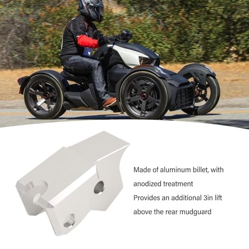 3in Rear Shock Kit, Fit for 600?900, Aluminum Billet Rear Shock Extensions,