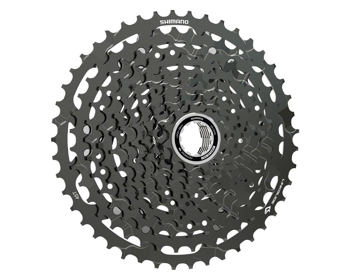 Shimano CUES CS-LG400-11 LinkGlide Cassette (Black) (11 Speed) (Shimano HG)