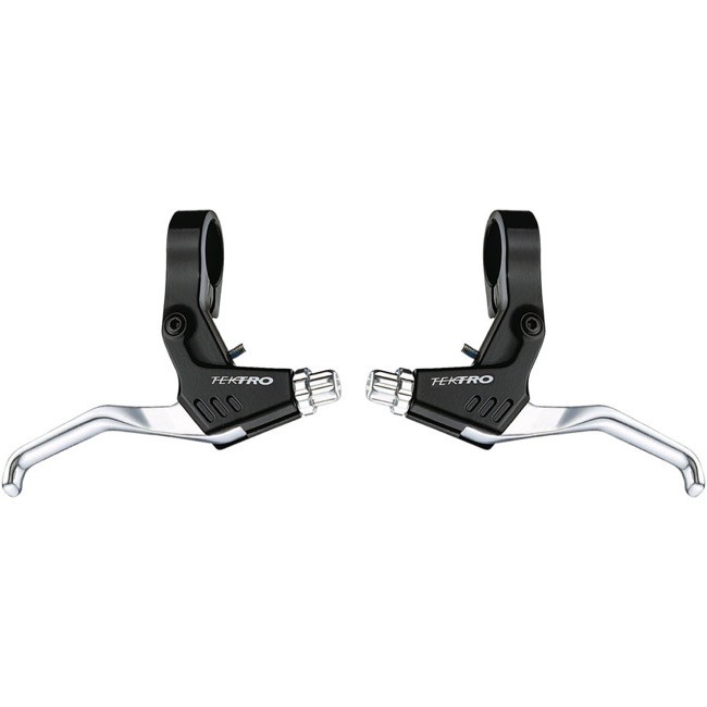 Tektro RS360A Linear Pull Bike Brake Aluminum Levers Sliver Pair MTB Hybrid-OE