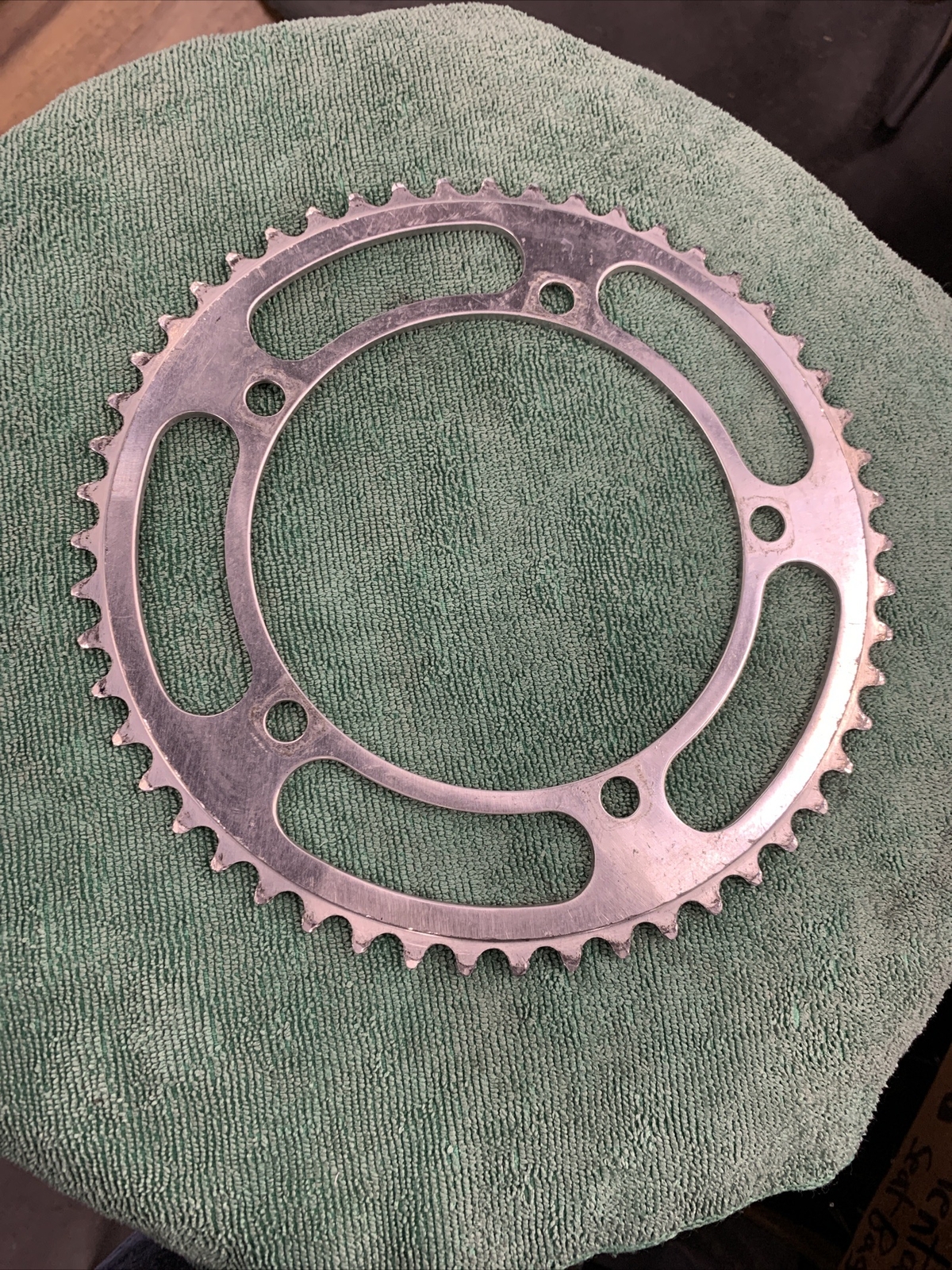 CAMPAGNOLO RECORD CHAIN RING 52 TEETH 144 BCD 6, 7 OR 8 SPEED