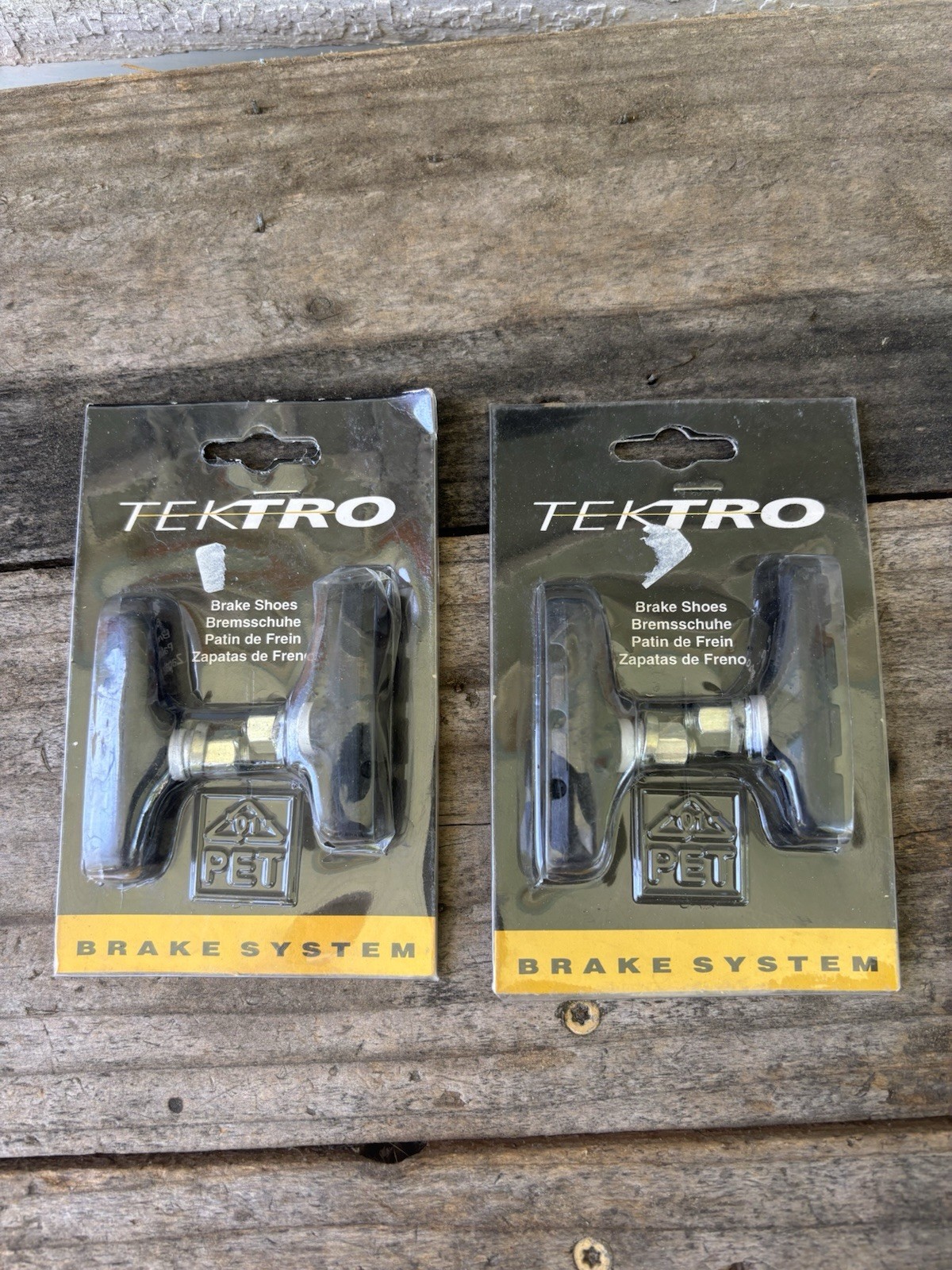 2 Packs Vintage Tektro Mountain Bike Hybrid Commuter Brake Pads