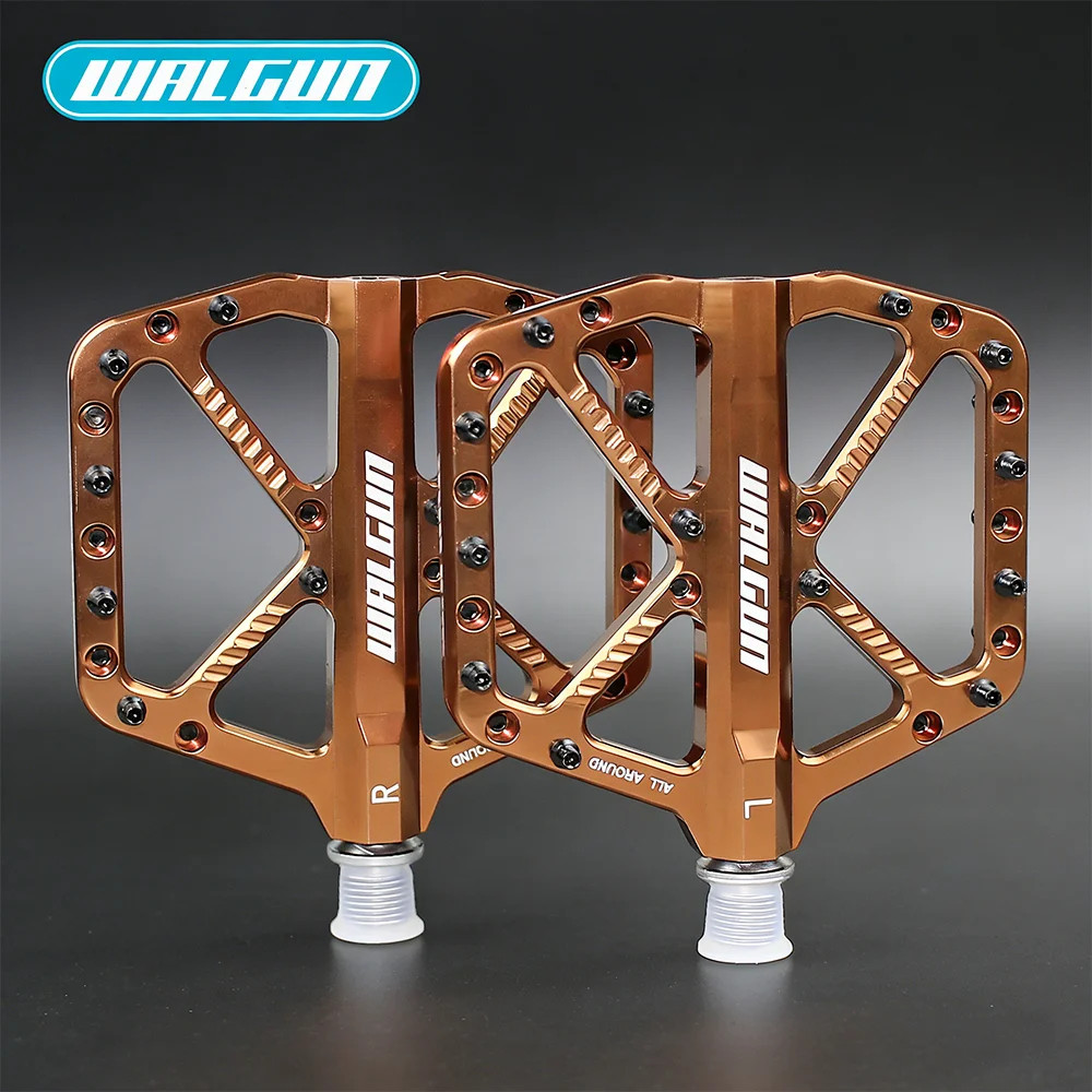 Mtb Bicycle Pedals CNC Titanium Alloy Axis Road MTB Bike Pedals 110*105Mm