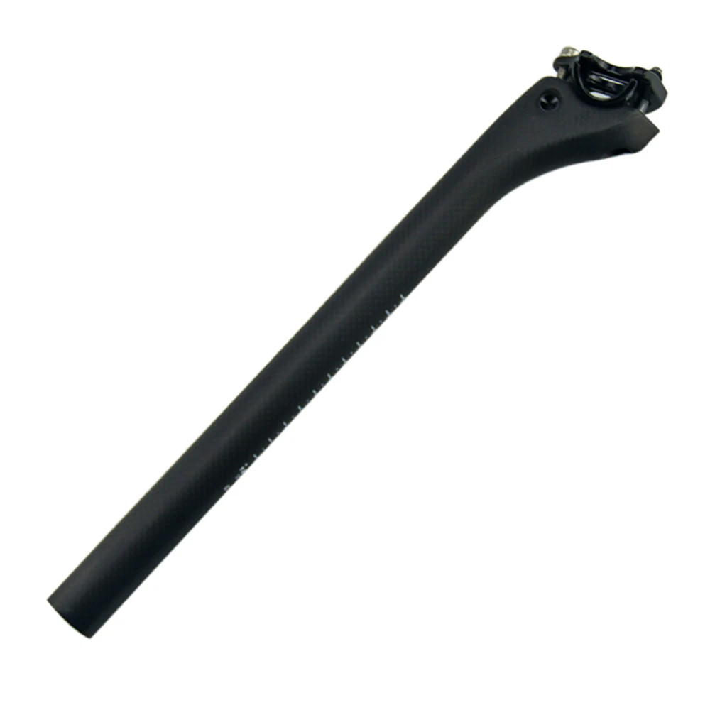 Carbon MTB Bicycle Seat Offset 25mm Road Bike Seatpost 25.4/27.2/30.8/31.6mm