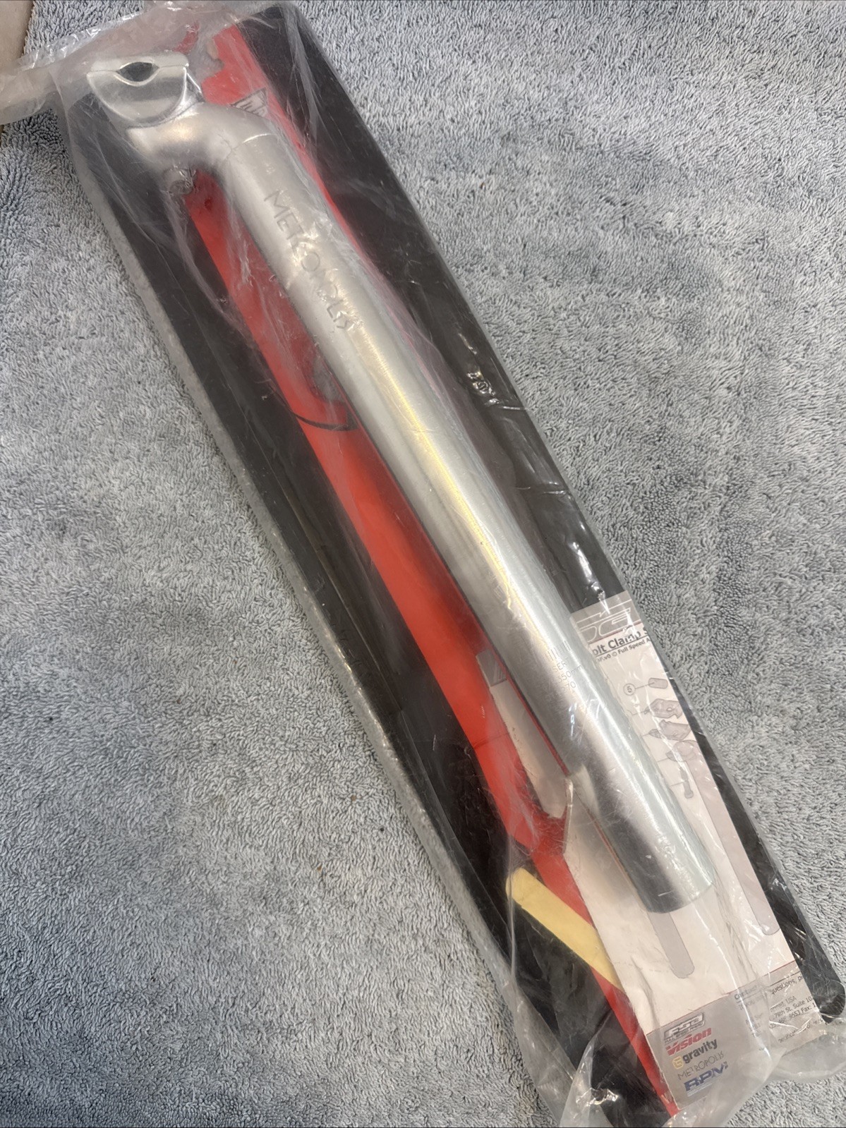 FSA Metropolis Bicycle Alloy Seatpost 31.6mm 350mm Silver New[caw]