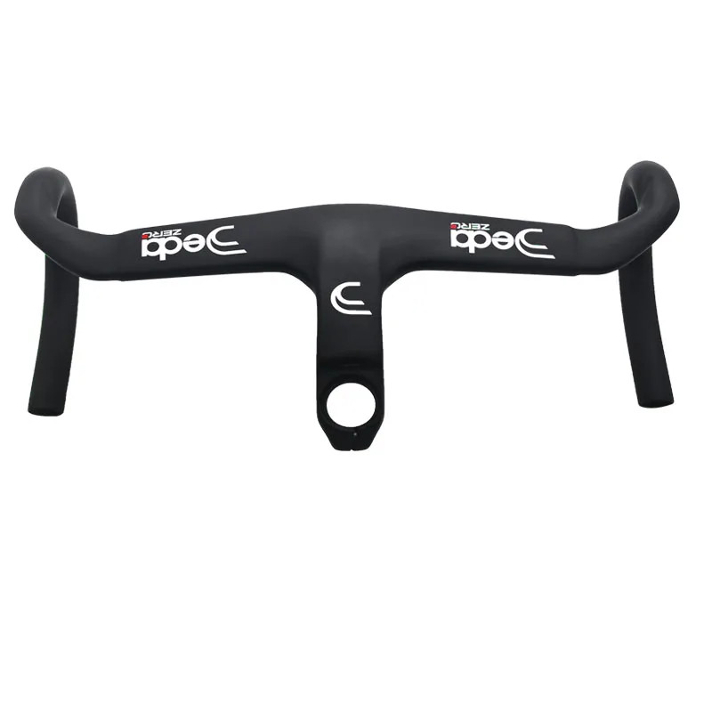 380-440mm Road Carbon Handlebar Internal Wiring Integrated Aero Bar with Spacer