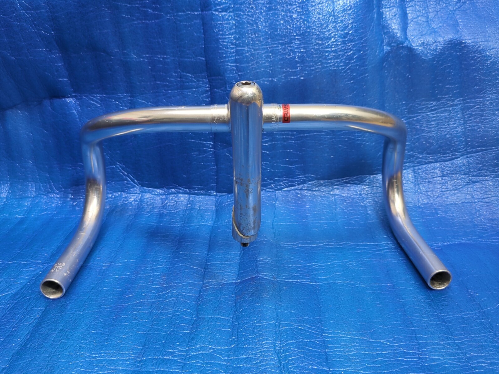 Nitto B125 Aluminium 370mm NJS Certified Handlebar + Nitto Jaguar 100mm AA Stem