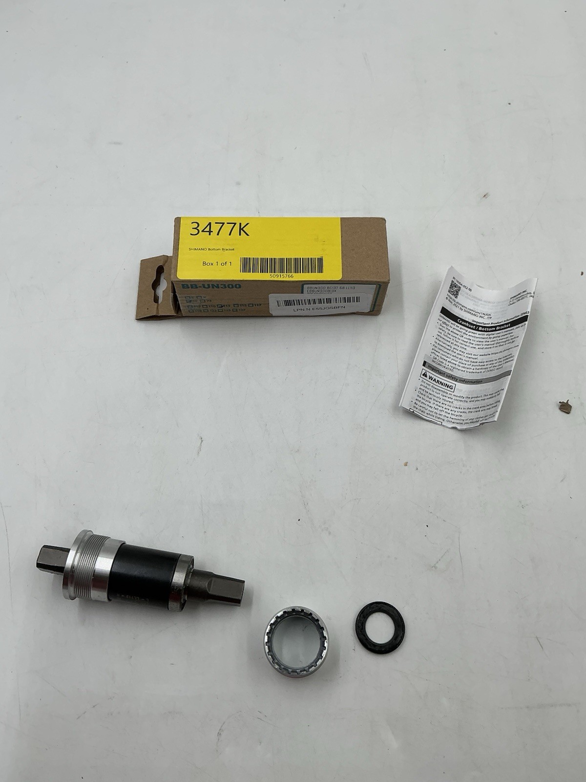 Shimano BB-UN300 bottom bracket British thread, 73 – 118 mm 3477K