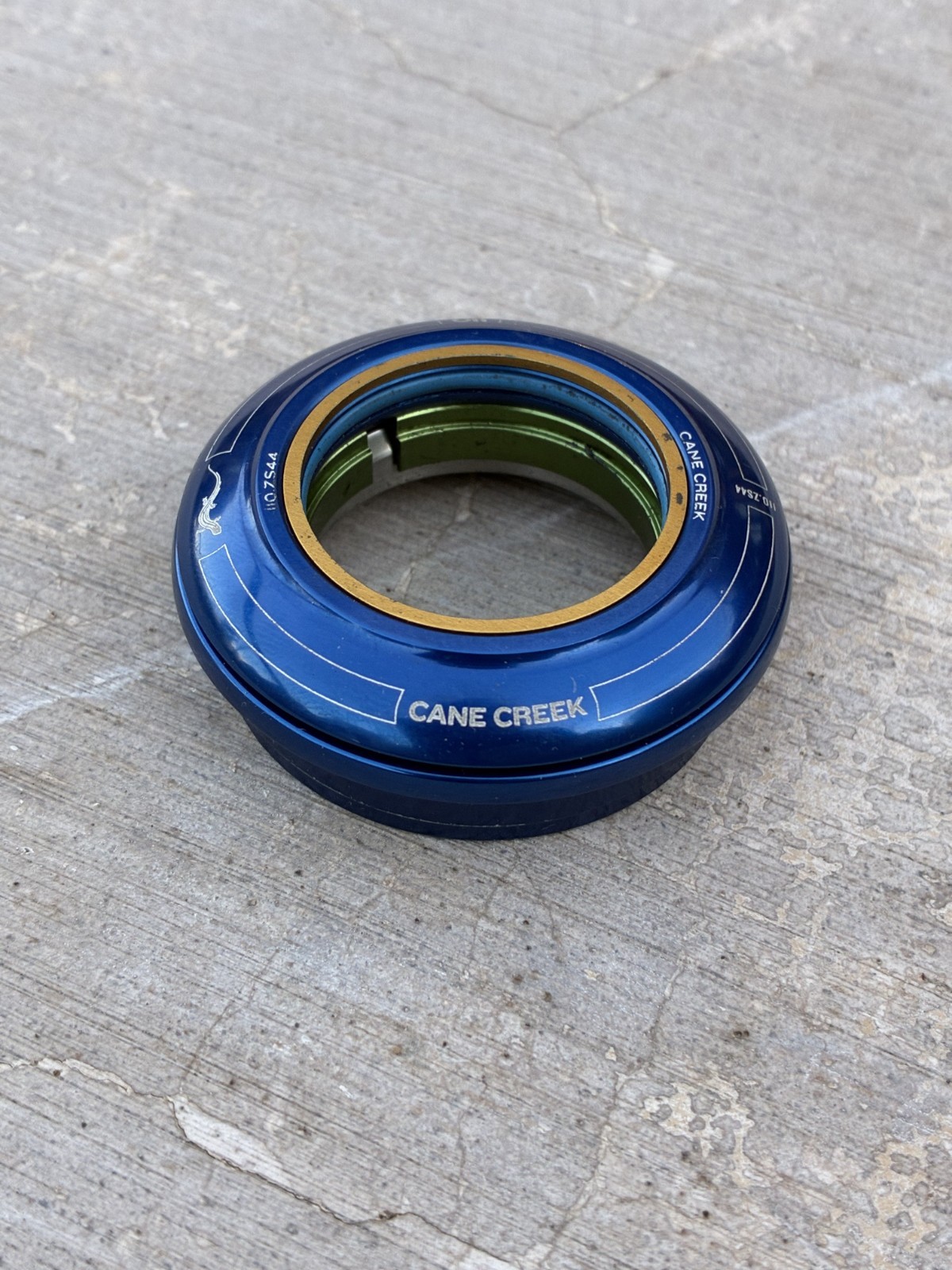 NOS Cane Creek 110 ZS44 1 1/8″ Threadless Headset | Cobalt Blue / Made in Taiwan