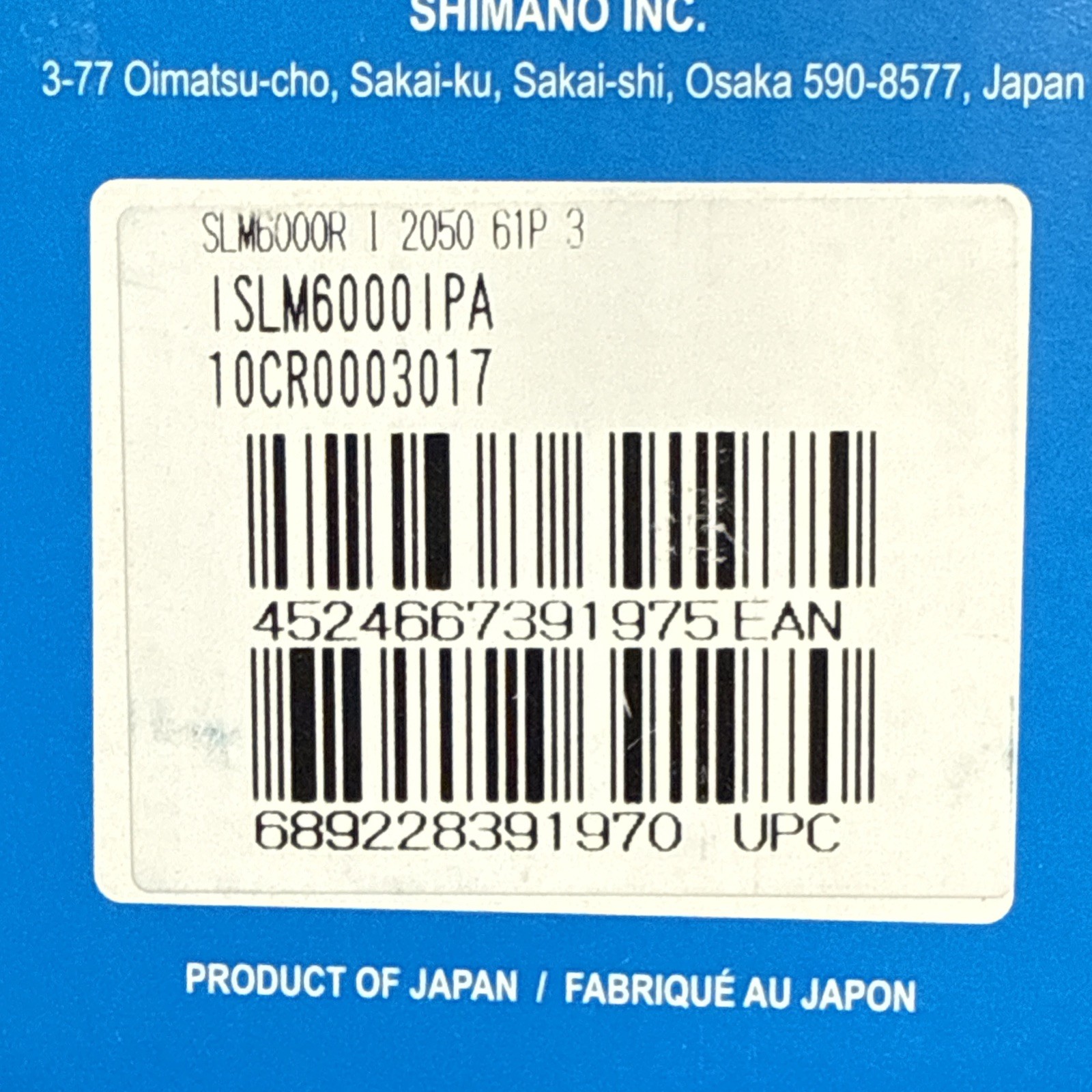 Shimano Deore SL-M6000-I 2/3 x 10-Speed I-Spec II Shift Lever Set, Black[caw]