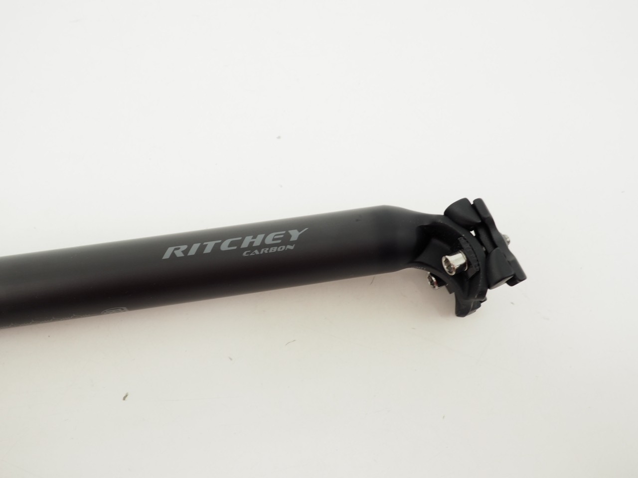 New! Ritchey Carbon 31.6 x 350 mm Setback Bike Seatpost Black/Grey 260g