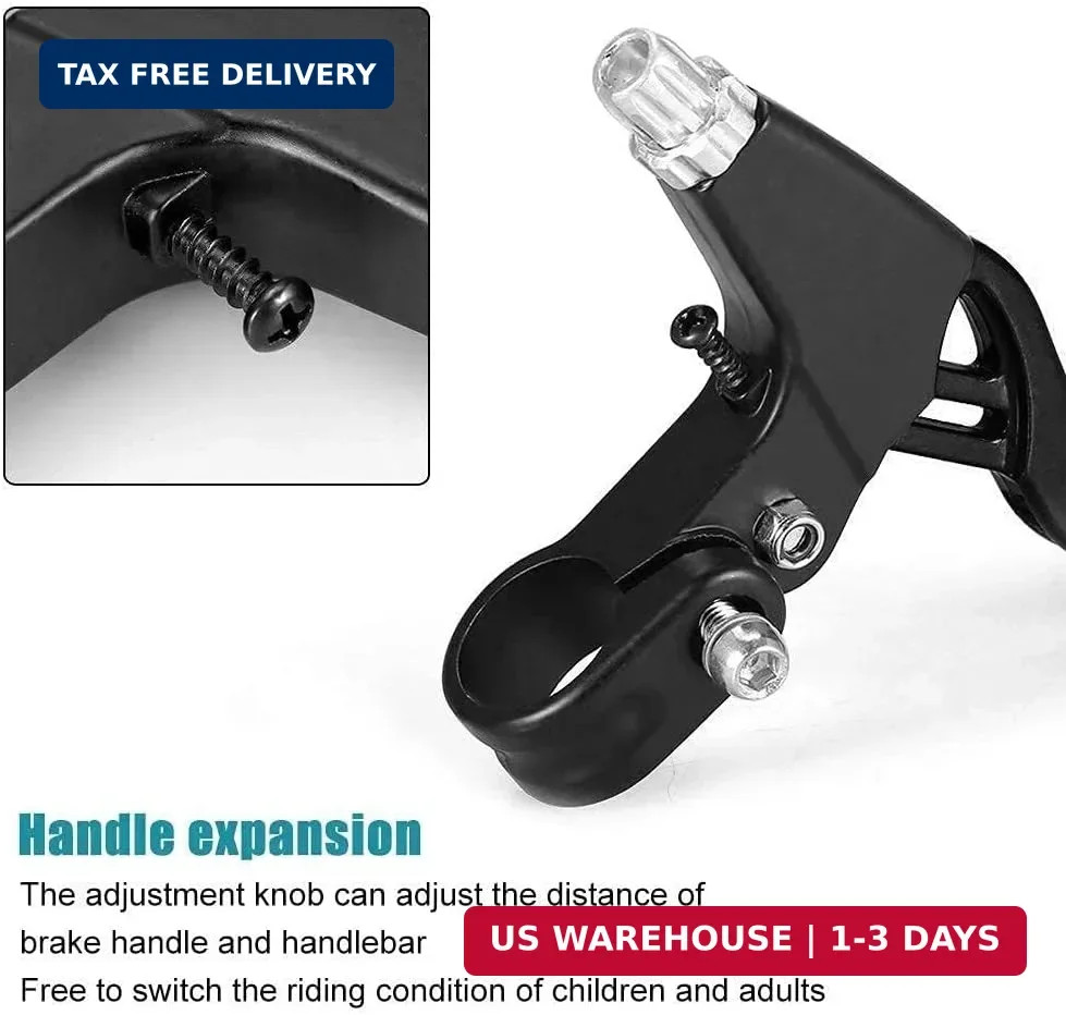 Durable Aluminium Alloy Bike Brake Lever – Universal 2.2cm Fit for All Bicycles